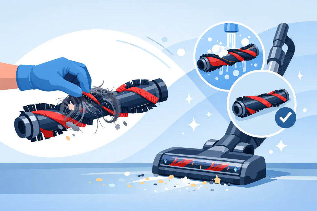 How to Clean Vacuum Brushroll for Better Pickup
