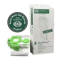 Filter Bag Box FELIX/DART (8 bags with caps)